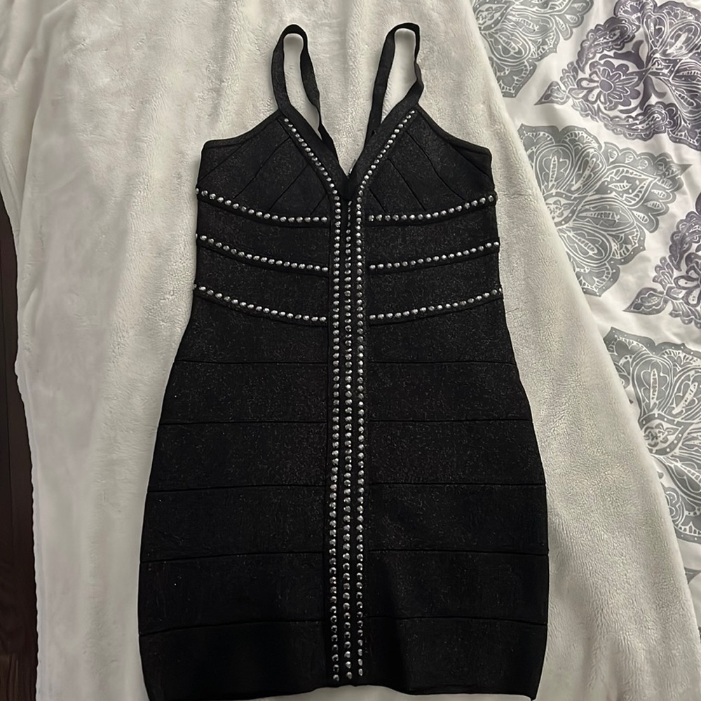 Studded Cutout dress